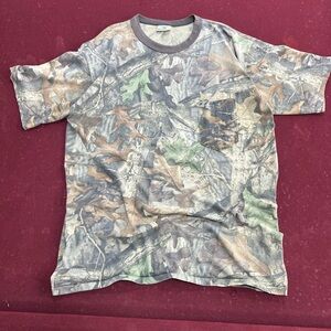 Vintage 90s Camo Print Short Sleeve Tee